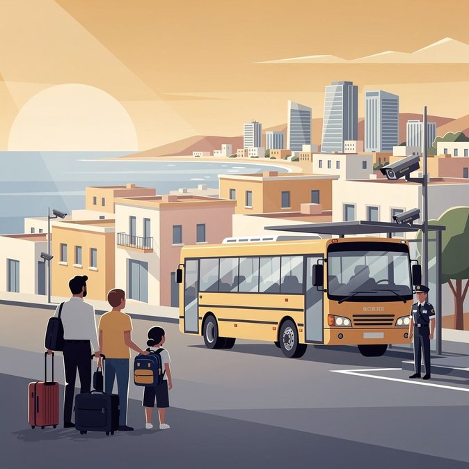 Les lignes de bus scolaires vandalisées à Nicosie et Larnaca reprennent après un accord de sécurité