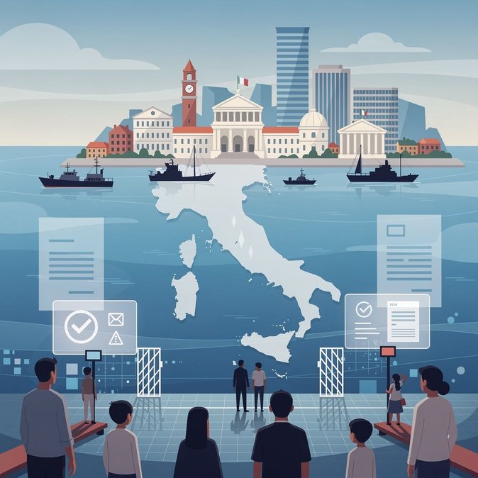 Draft Bill Aligns Italian Law with EU Pact, Introduces 180-Day Territorial-Waters Ban Option