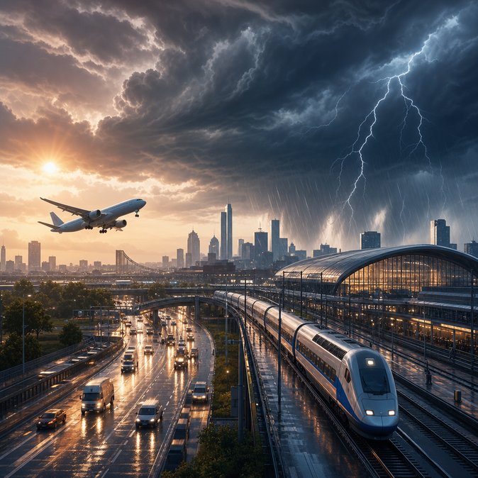 Severe thunderstorms trigger Météo-France yellow alert in 36 departments, travellers warned of disruption
