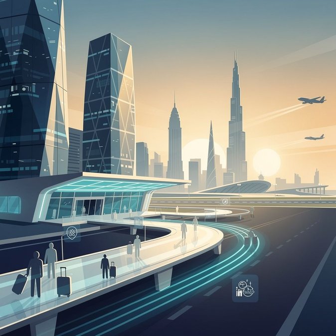 Dubaï teste un contrôle des passeports en centre-ville pour faciliter le passage des passagers avant leur arrivée à DXB