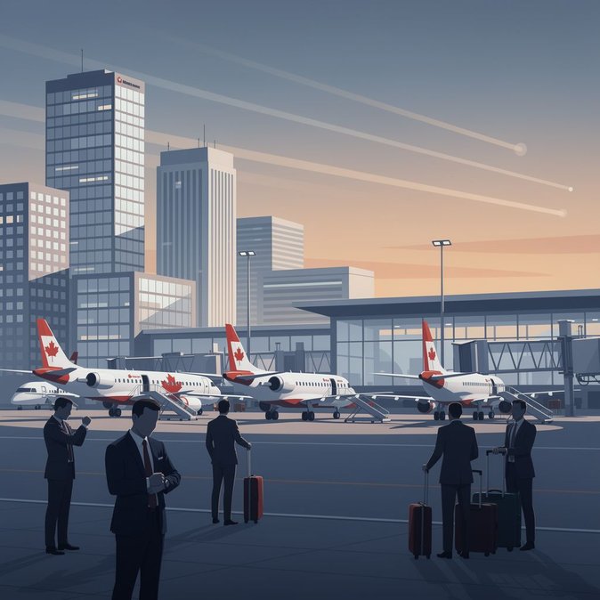 Los despachadores de Jazz Aviation votan un 96 % a favor de la huelga, poniendo en riesgo la red regional de Air Canada