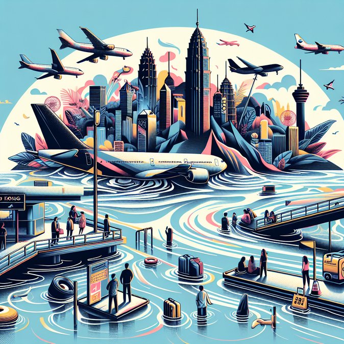 Wave of flight cancellations strands travellers in Hong Kong and across Asia