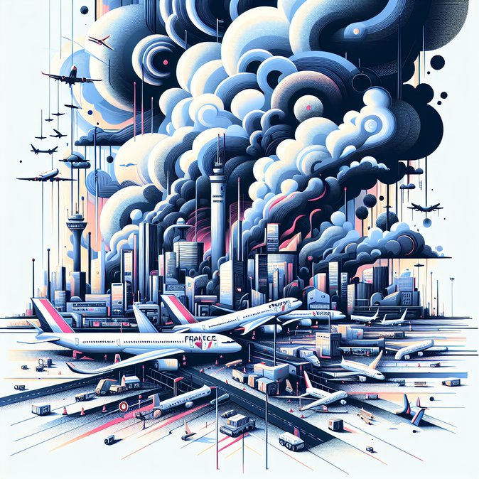 307 flight delays and seven cancellations in one day cripple France’s three busiest airports