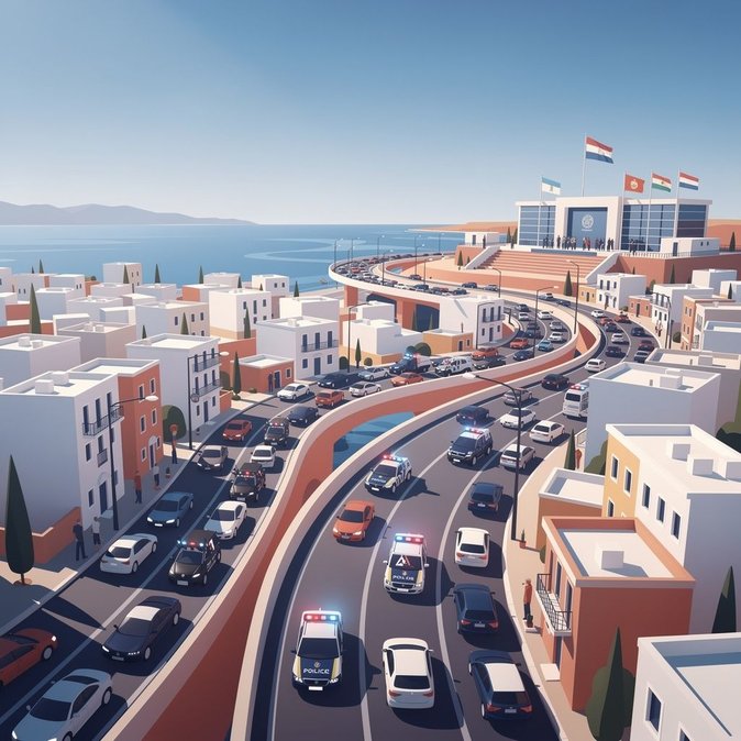 Motorway Gridlock as EU ‘Gymnich’ Summit Kicks Off in Limassol