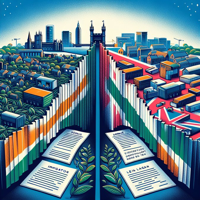 Dublin warns of ‘Belfast back-door’ risk as UK asylum crackdown looms