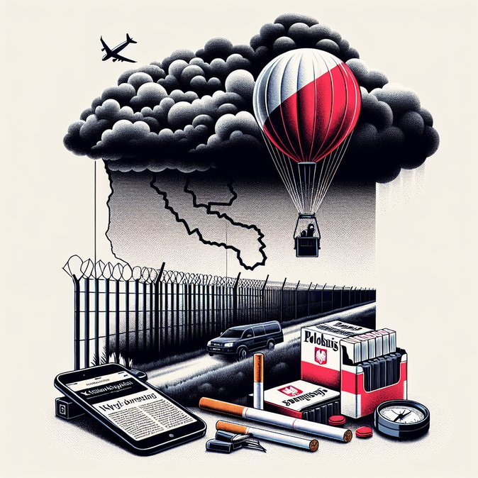 Poland charges cigarette-smuggling gang that used Belarusian weather balloons