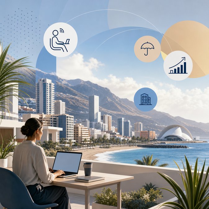 Canary Islands update 2026 guidance for Spain’s Digital Nomad Visa, highlighting regional tax perks