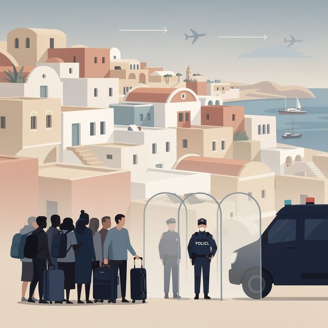 La policía de Chipre detiene a 42 migrantes irregulares en operativo nacional