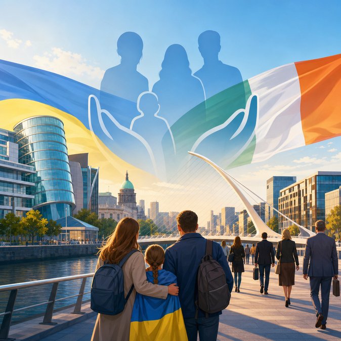 Cabinet green-lights Stamp 4 ‘Temporary Protection Transition Scheme’ for 70,000 Ukrainians in Ireland