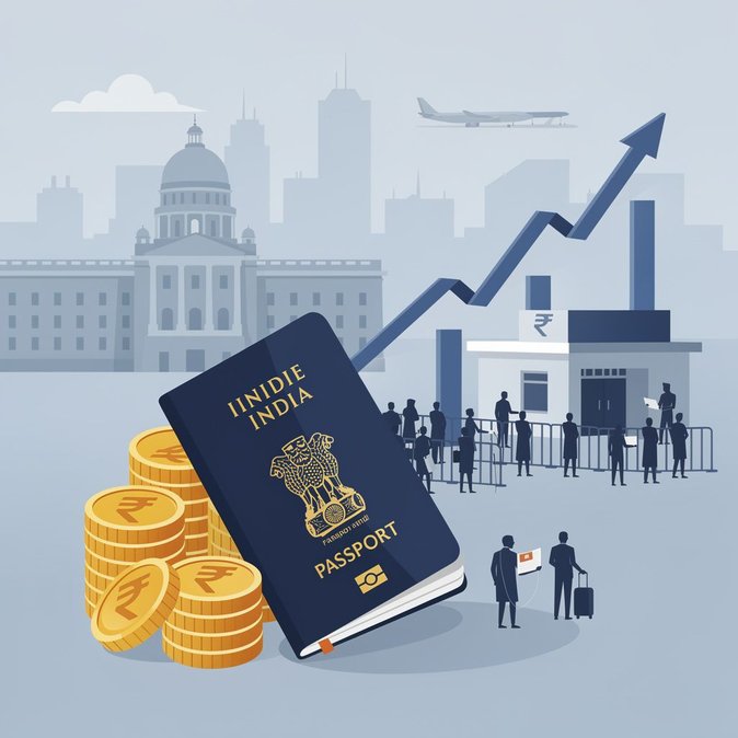 Las tarifas de pasaporte en India aumentarán hasta un 75 % a partir del 1 de julio según las nuevas normas del Ministerio de Asuntos Exteriores