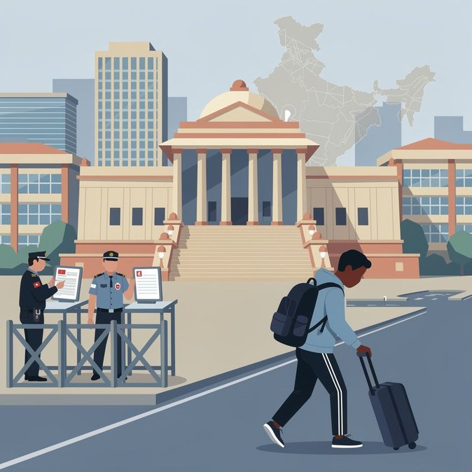卡纳塔克邦高院维持对尼日利亚学生的“离境令”，重申签证主权