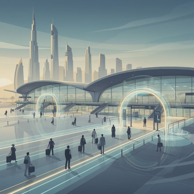 Les Portails Intelligents à Intelligence Artificielle de Dubaï Réduisent le Contrôle d’Immigration à 3,4 Secondes
