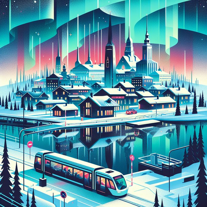 Uber launches free Northern-Lights charter in Finnish Lapland