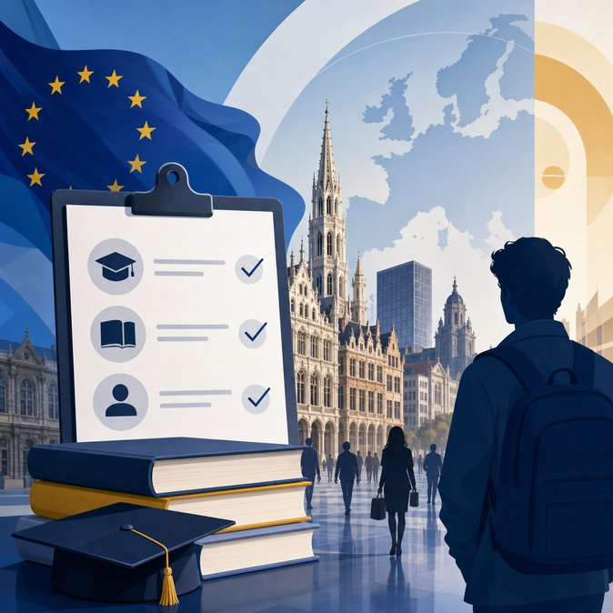 Belgium Tightens Visa Rules for Non-EU Students, Linking Residence to Academic Progress