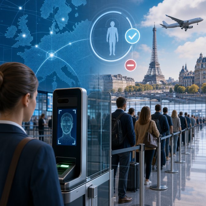 New EU Border Database Flags 7,000 Over-Stayers; French Airports Brace for Summer Queues