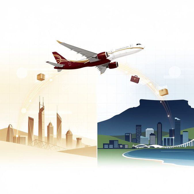 طيران الإمارات يضيف رحلة يومية ثالثة بين دبي وكيب تاون ويطلق أولى رحلات إيرباص A350 في جنوب أفريقيا