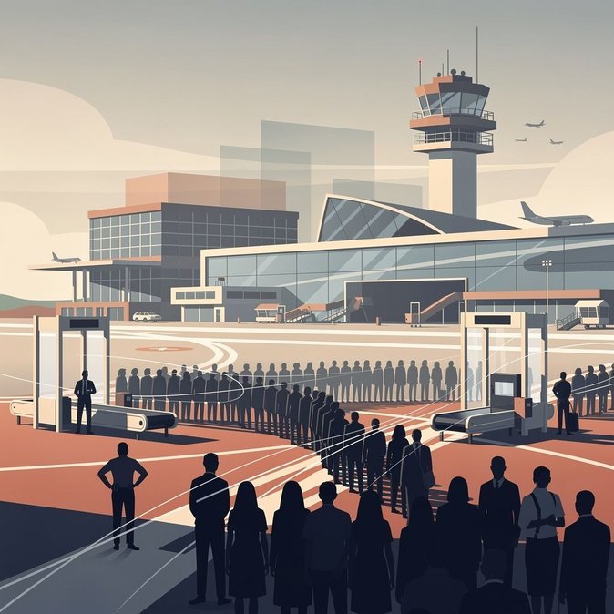 Le personnel de contrôle de sécurité des aéroports de Rome lance une grève de 24 heures, de longues files d'attente signalées