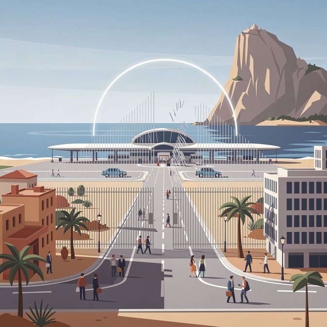 La cérémonie de démolition de la clôture frontalière de Gibraltar reportée au 15 juillet en vue de la signature imminente du traité UE-Royaume-Uni