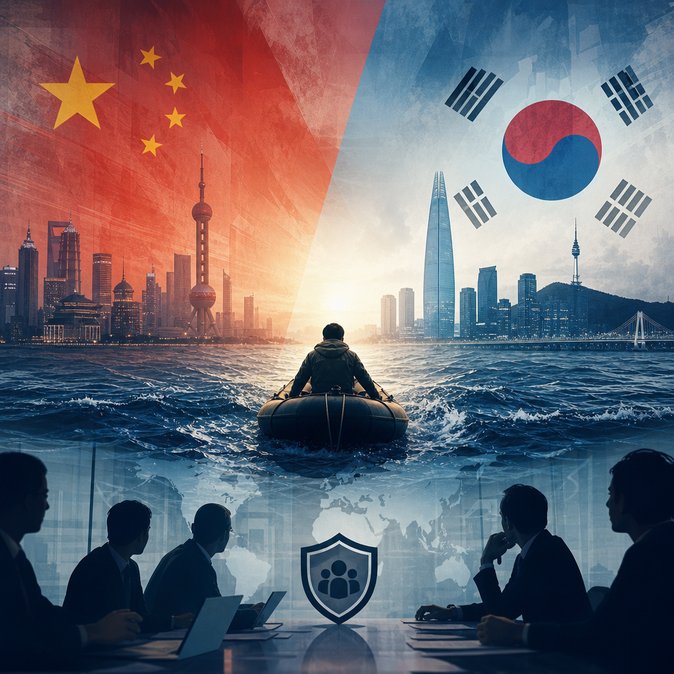 Chinese dissident’s 30-hour sea escape to South Korea raises asylum questions