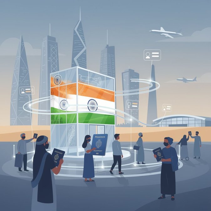 السفارة الهندية في الإمارات تعيد هيكلة نظام المواعيد لخدمات جواز السفر والتأشيرات وبطاقة OCI