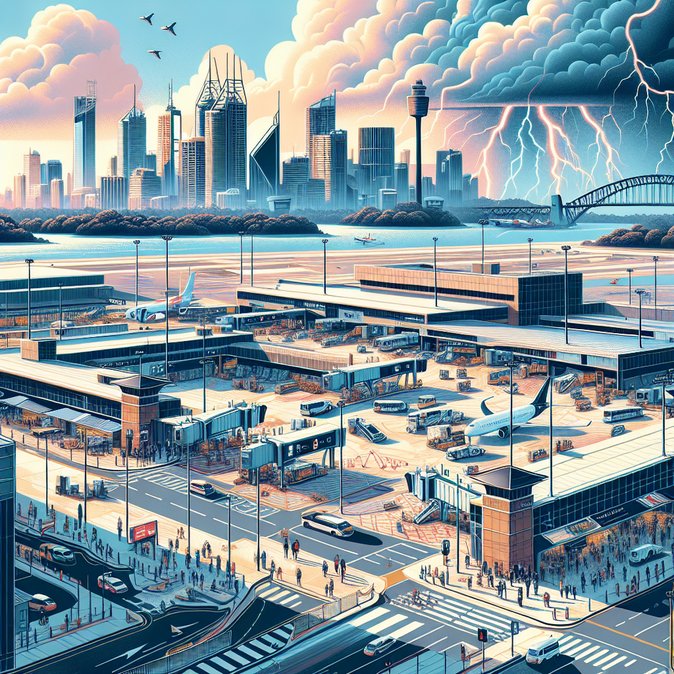 Severe weather and staffing shortages wipe out 16 flights, delay 100-plus at Sydney and Melbourne