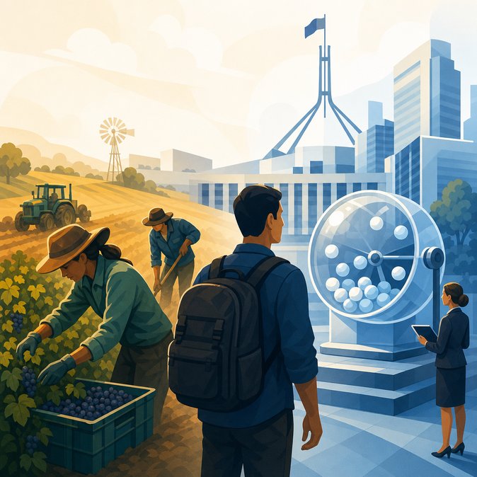 Proposed Ballot System for Working-Holiday Visas Sparks Alarm Among Australian Farmers
