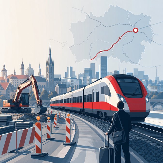 ÖBB warns of summer timetable changes as German track works disrupt Austria’s Weststrecke