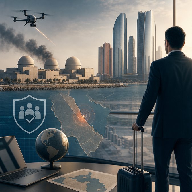 Drone Strike Near Barakah Nuclear Plant Triggers Fresh Corporate Travel Risk Reviews
