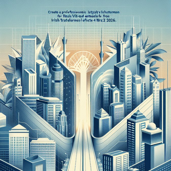 Brazil Waives Visitor Visas for Irish Citizens Under Ordinance 18/2026