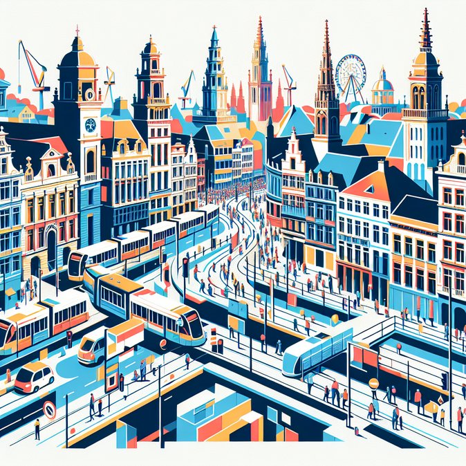 Antwerp Gaza-Solidarity March Draws 500, Diverts Public Transport and Road Traffic