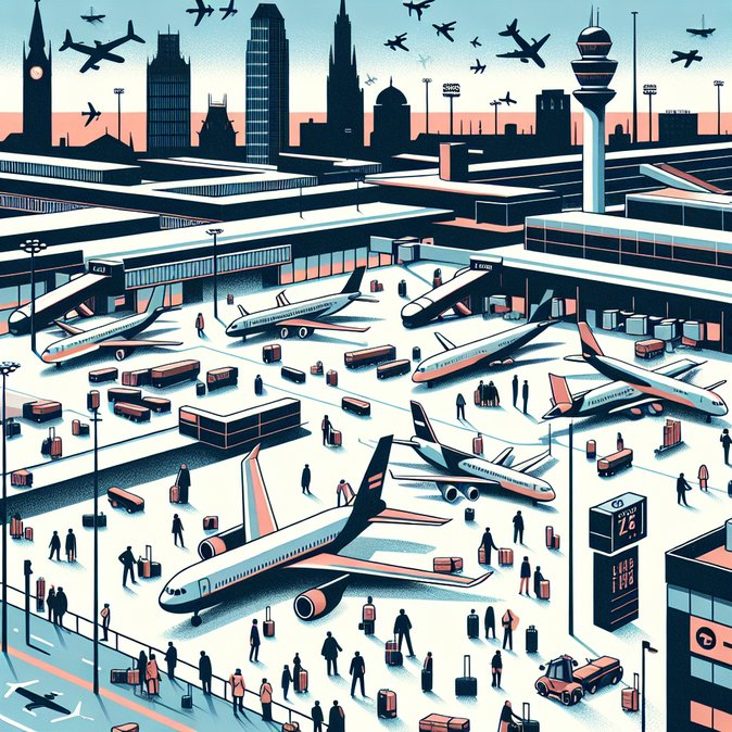 150 flight delays and 12 cancellations snarl Frankfurt and Düsseldorf, ripple across European network