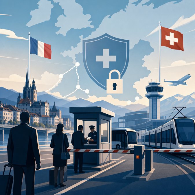 Geneva Braces for G7 Summit: Switzerland Re-imposes French Border Checks & Tweaks Airport, Public Transport Operations