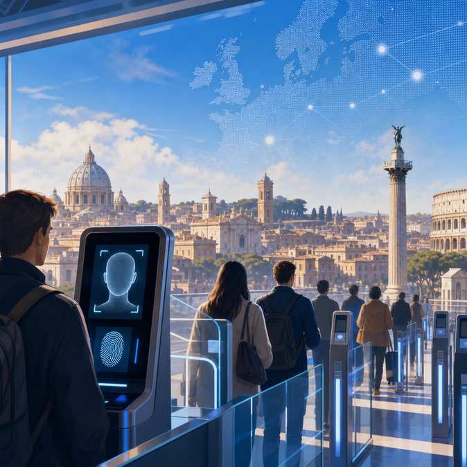 EU Entry/Exit System Goes Live at All Italian Borders—Expect Longer Queues (for Now)