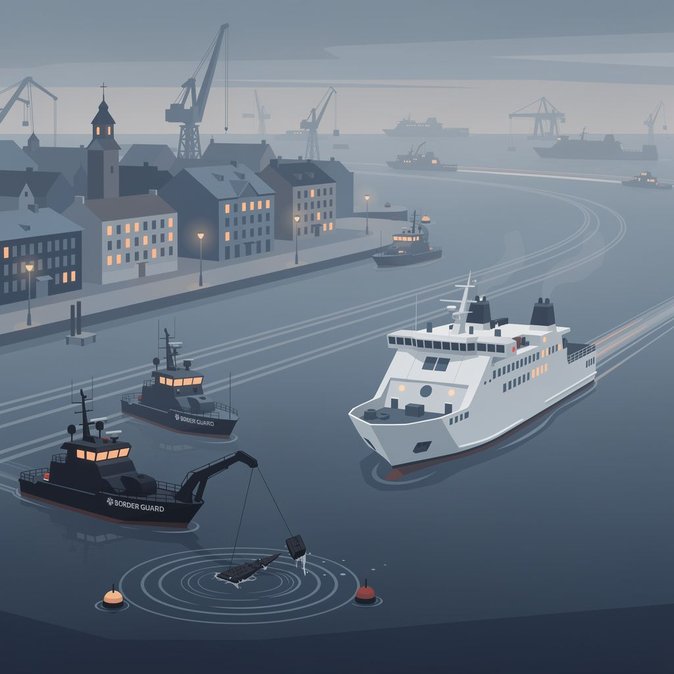 Un objet non identifié force la fermeture nocturne de la ligne de ferry Helsinki–Tallinn