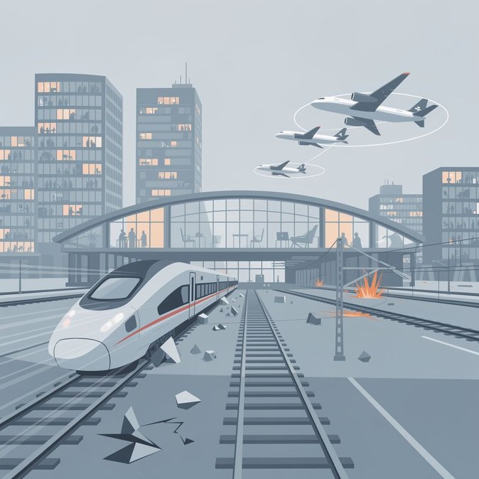 Calendario de Huelgas de Otoño: Paro Ferroviario Programado para el 29 de Septiembre, Acciones Aéreas en Octubre