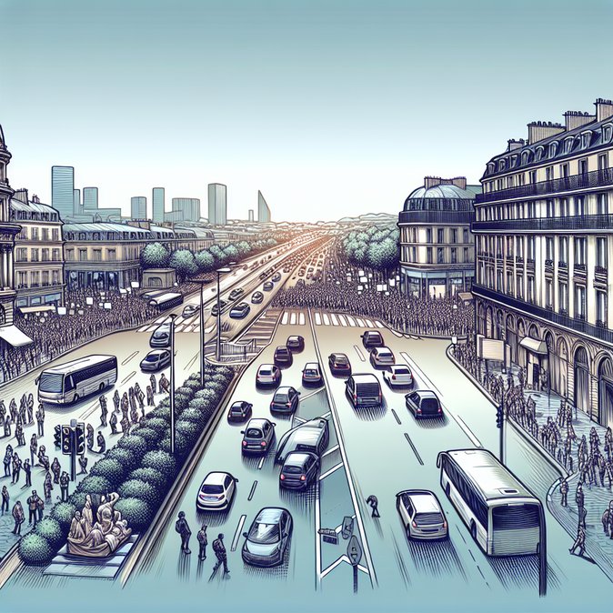 Fuel-price protest blocks Paris traffic, threatens airport supply chains