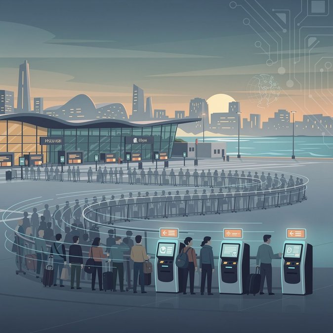 Passport-control system glitch triggers lengthy waits at Larnaca – police blame cyber-security safeguards