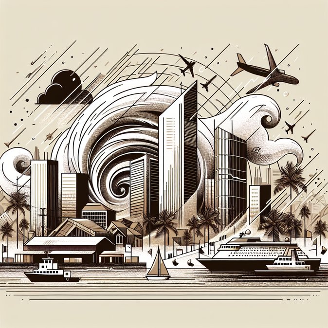 Cyclone Fina forces flight cancellations and port closures across the Northern Territory