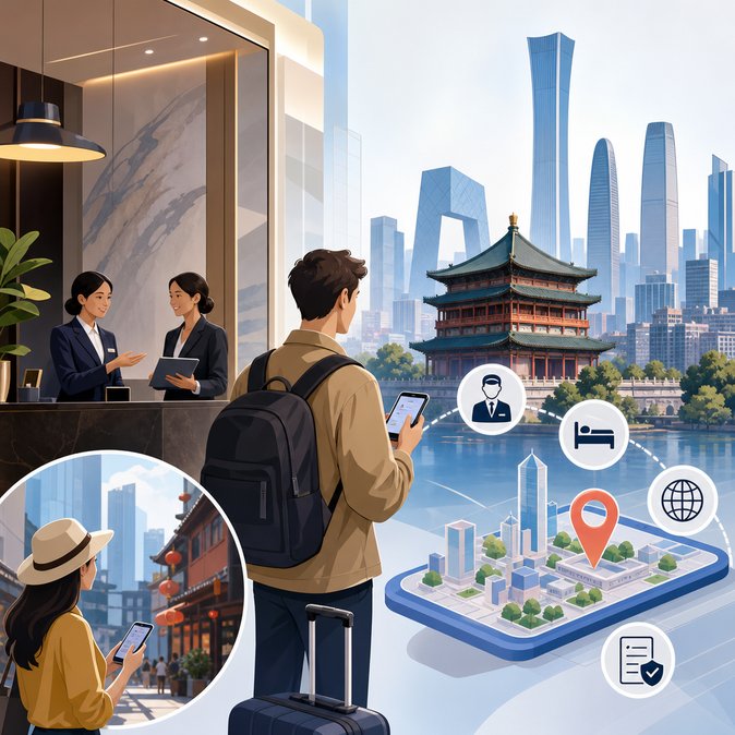 Beijing Hotels Rethink Services as 80 % of Foreign Guests Travel Independently