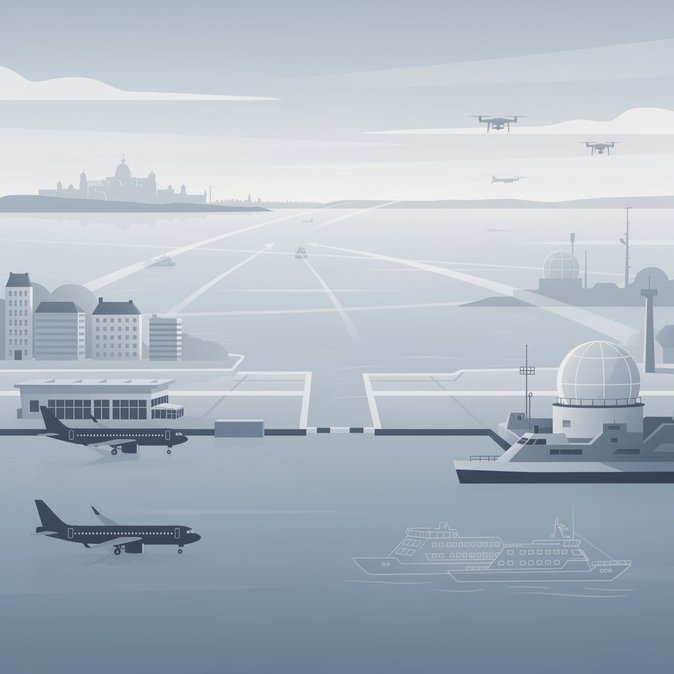Finland cierra temporalmente partes del espacio aéreo y las rutas marítimas del Golfo de Finlandia tras ataques con drones en Rusia