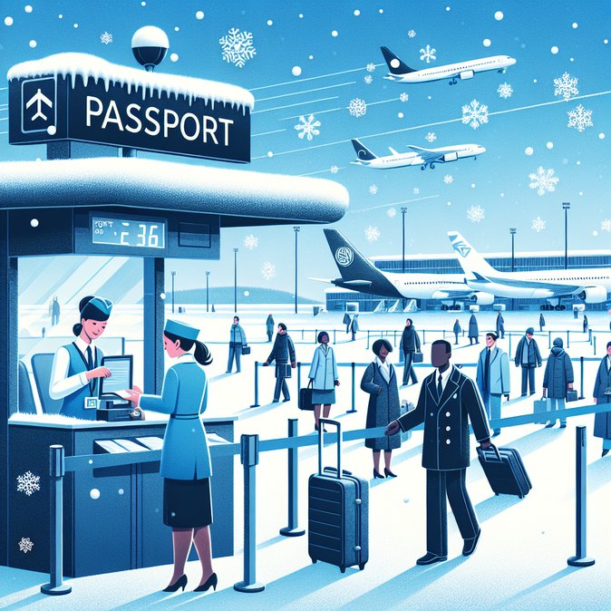 ‘Code Snow’ at Brussels Airport Triggers Ad-Hoc Passport Booths and Longer Queues