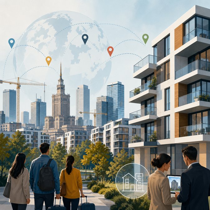 Foreign buyers snap up record number of Polish homes, signalling deeper expatriate roots