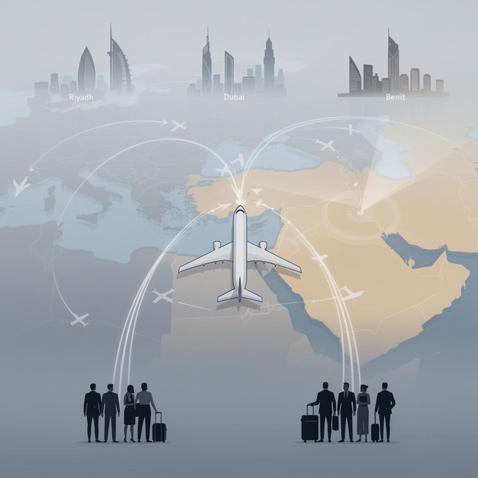 توقف الخطوط الجوية الفرنسية رحلاتها إلى دبي والرياض وبيروت بسبب المخاطر الأمنية في الشرق الأوسط