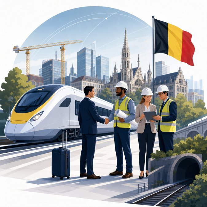Belgian Railways Shift to Contractual Hiring Only, Opening Door for International Talent