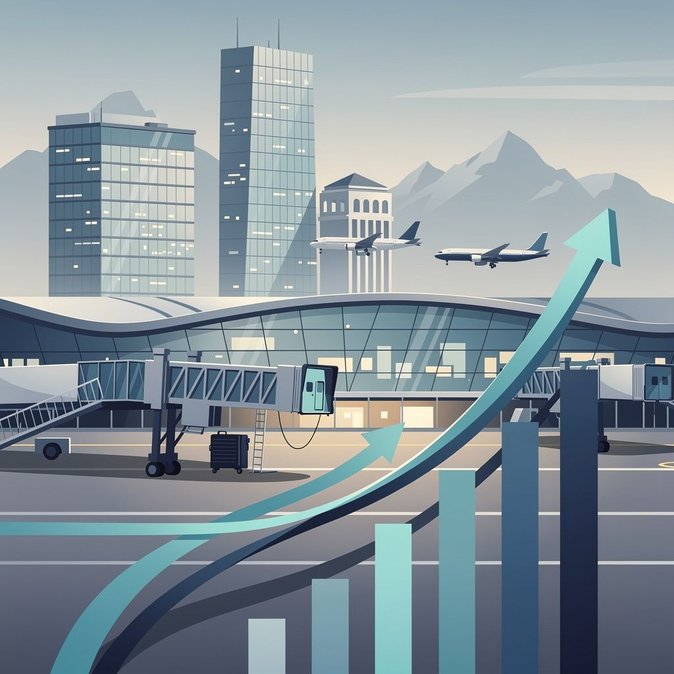 L’aéroport de Zurich enregistre une nouvelle hausse du nombre de passagers, témoignant d’une demande soutenue de la part des voyageurs d’affaires