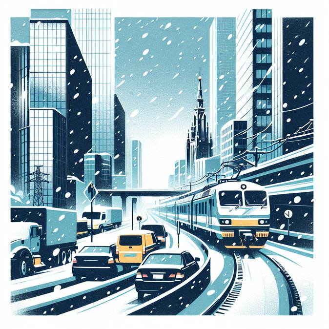 Fuertes nevadas provocan alerta de viaje a nivel nacional, interrumpiendo conexiones por carretera y ferrocarril en Chequia