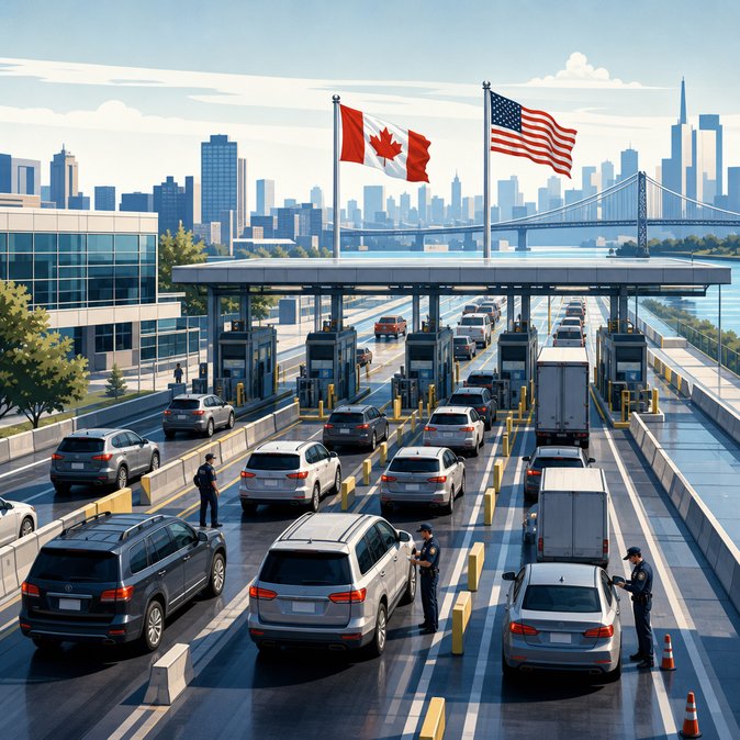 CBP warns of multi-hour delays at key U.S.–Canada crossings over Memorial Day weekend