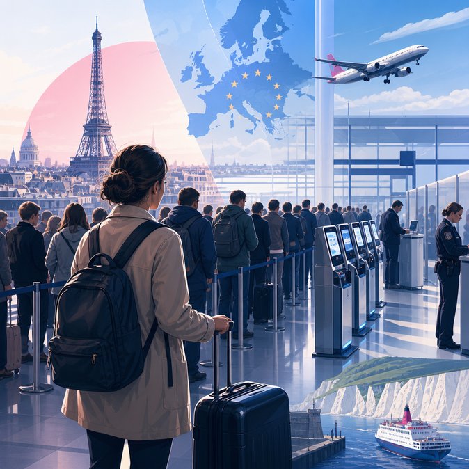 Airlines Urge Travellers to Arrive Three Hours Early as France Cited Among EES ‘Hotspots’