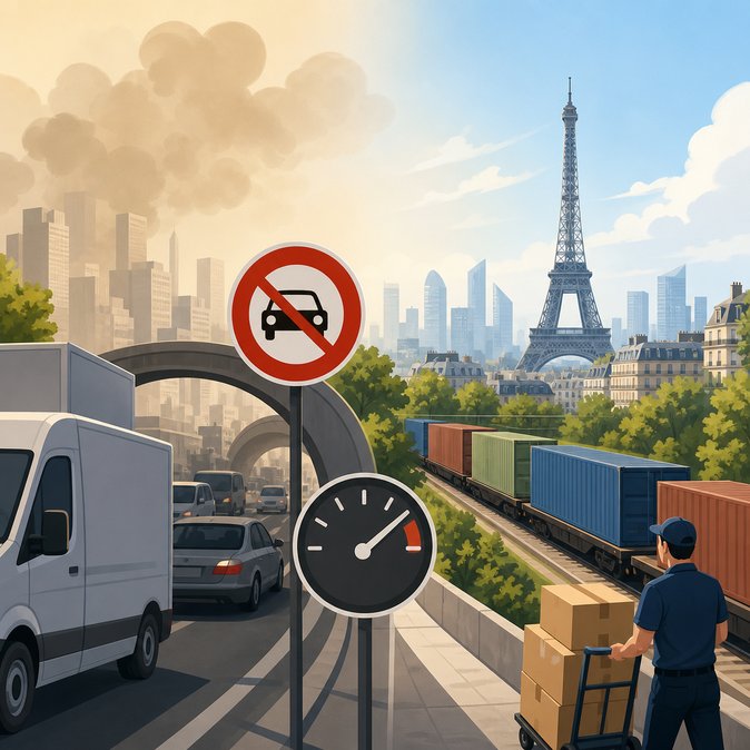 Paris Keeps Vehicle-Restriction Measures Despite Easing Heatwave Ozone Alerts