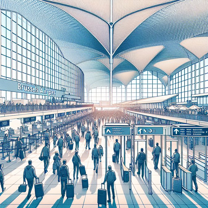 Brussels Airport Expects Record 1.06 Million Passengers over Christmas Fortnight